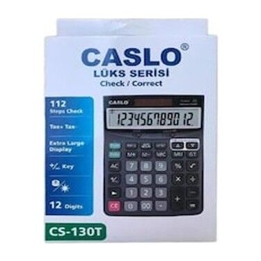 Csl Hesap Makinesi 12 Hane CS-130T