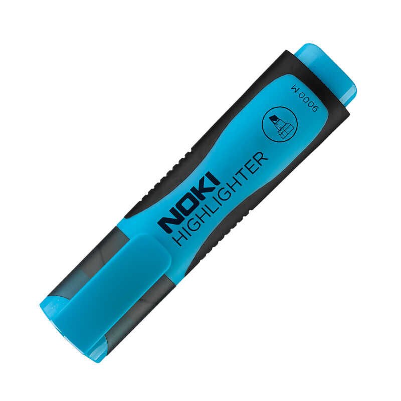 Noki 9000M Fosforlu Kalem Mavi