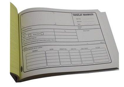 Tahsilat Makbuzu Altınyıldız Otokopili