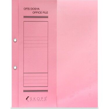 1. Kalite Yarım Kapak Dosya (50'li)