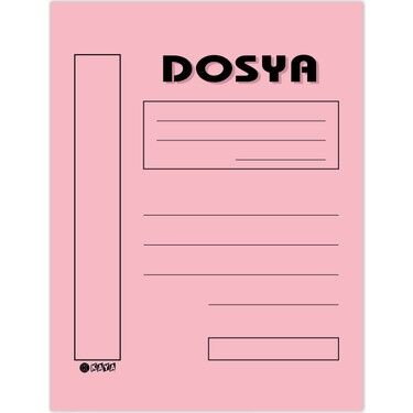 1. Kalite Tam Kapak Dosya (50'li)